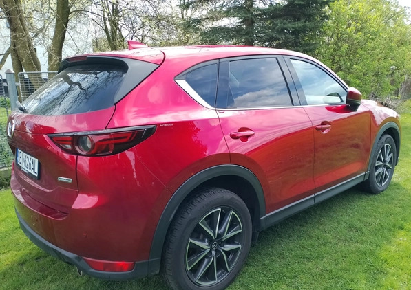 Mazda CX-5 cena 88900 przebieg: 94000, rok produkcji 2017 z Zambrów małe 436